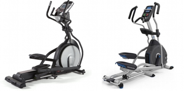 Side by side comparison of Sole Fitness E25 and Nautilus E618